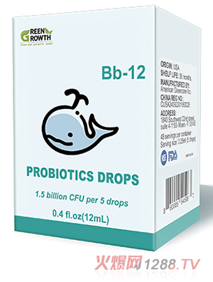 格林成长动物双歧杆菌Bb-12滴剂