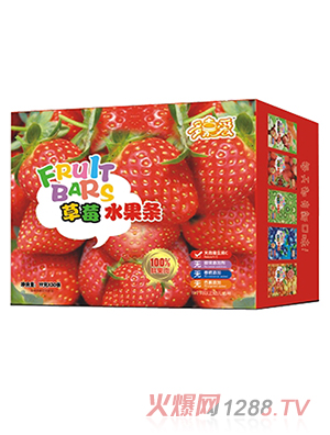 多嘉爱水果条横盒草莓红提蓝莓多种口味全国招商代理