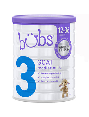 澳洲bubs贝儿婴幼儿童羊奶粉3段4段