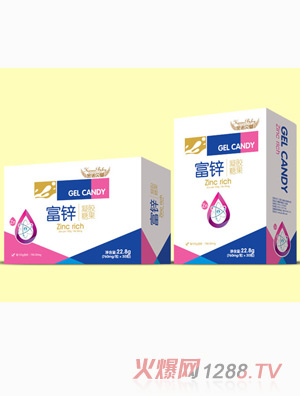 金諾貝嬰富鋅果蔬鐵乳鈣魚(yú)油藻油DHA凝膠糖果22.8g