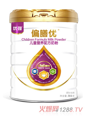 圣元优强偏膳优儿童营养配方奶粉700g罐装
