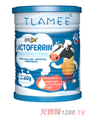 提拉米爱彼可乳铁蛋白调制乳粉60g富含EpiCor营养酵母乳铁蛋白免疫球蛋白