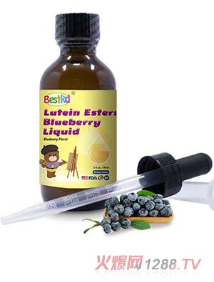 贝斯凯蓝莓叶黄素酯饮液美国原装进口配比科学好吸收