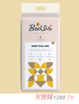 BeeUni必优妮婴儿拉拉裤裤L