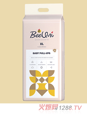 BeeUni必优妮婴儿拉拉裤裤XL