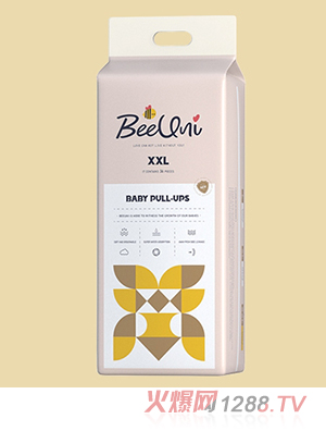 BeeUni必优妮婴儿拉拉裤裤XXL
