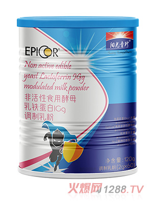 阳光童珍EPICOR非活性食用酵母乳铁蛋白IGg调制乳粉