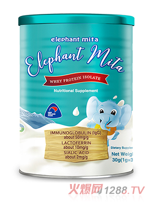 小象米塔elephant mita免疫球蛋白辅食营养撒剂