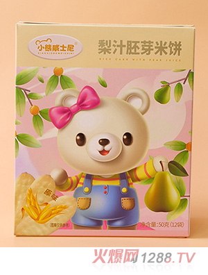 梨汁胚芽米餅彩盒定制