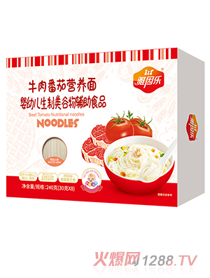 雅因樂(lè )牛肉番茄營(yíng)養面240g