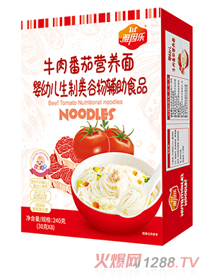雅因樂(lè )牛肉番茄營(yíng)養面