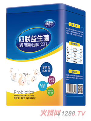 啟美樂(lè )四聯(lián)益生菌