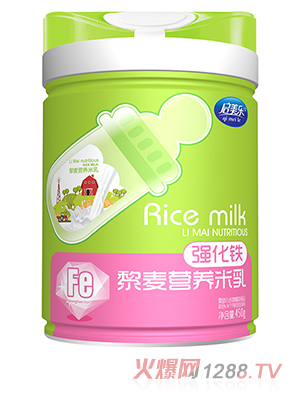 啟美樂(lè )藜麥營(yíng)養米乳-強化鐵