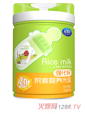 啟美樂(lè )藜麥營(yíng)養米乳-強化鋅