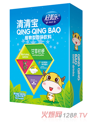 啟美樂(lè )清清寶盒裝-甘草桔梗