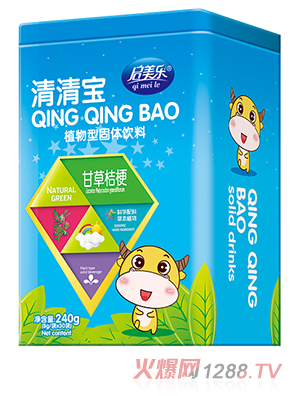 啟美樂(lè )清清寶-甘草桔梗