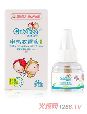 天使森林電熱蚊香液 單瓶裝