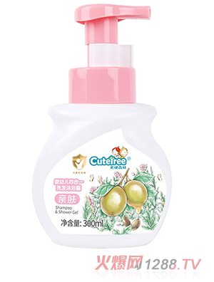 天使森林嬰幼兒四合一洗發(fā)沐浴露 300ml