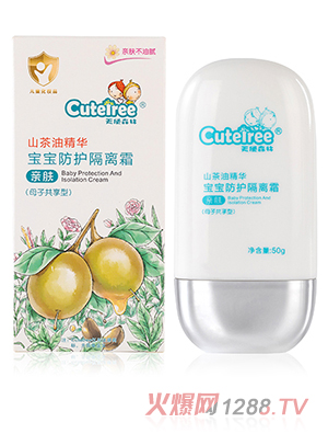 天使森林山茶油精華寶寶防護隔離霜