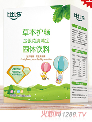比比樂(lè )草本護暢金銀花清清寶 盒裝
