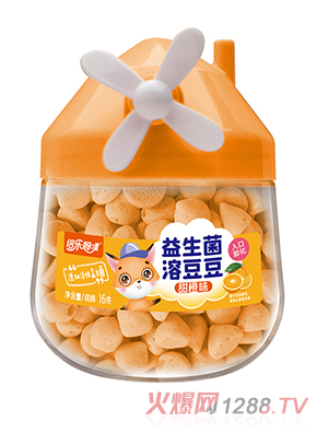 倍樂(lè)媽咪益生菌溶豆豆-風(fēng)車(chē)罐甜橙味