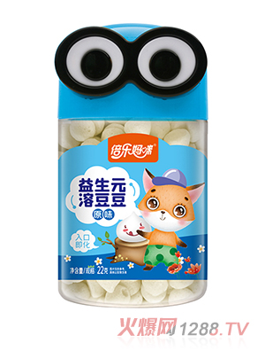 倍樂(lè)媽咪益生元溶豆豆-大眼萌罐原味