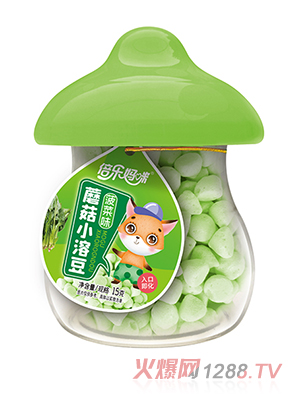 倍樂(lè)媽咪蘑菇小溶豆-菠菜味
