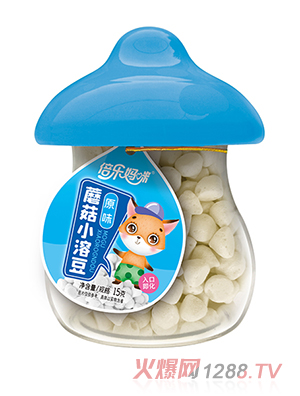 倍樂(lè)媽咪蘑菇小溶豆-原味