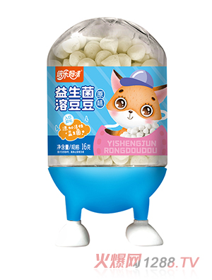 倍樂(lè)媽咪益生菌溶豆豆-小牛人罐原味