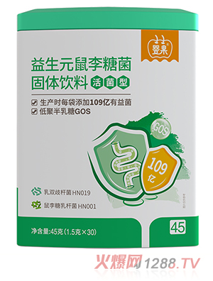嬰果益生元鼠李糖菌固體飲料 活菌型
