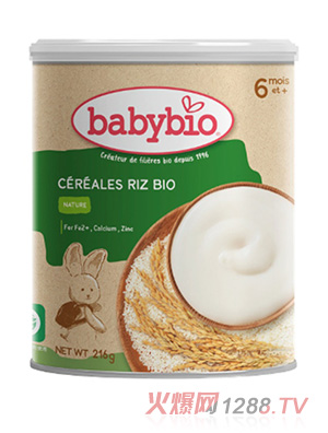 伴宝乐有机婴幼儿大米米粉