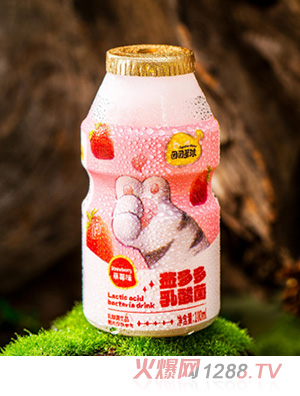 团团星球益多多乳酸菌饮品-草莓味100ml