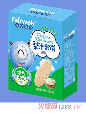 菲尔沃克梨汁米饼 原味