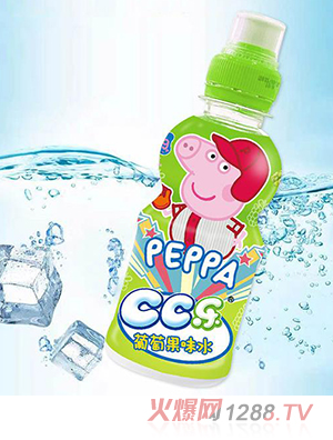 小猪佩奇CC乐葡萄果味水245ml