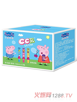小猪佩奇CC乳含乳饮料100mlx32瓶