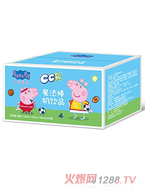 小猪佩奇CC乳魔法棒奶饮品380mlx20瓶