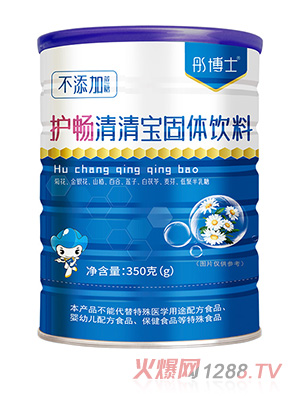 彤博士護暢清清寶固體飲料罐裝