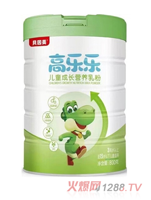 贝因美高乐乐儿童成长奶粉