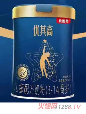 贝因美优其高儿童配方奶粉