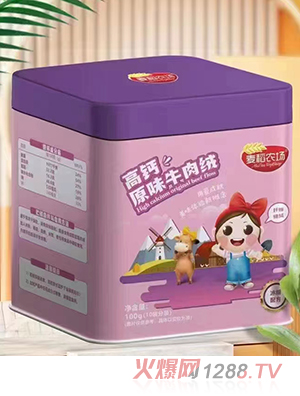 麥稻農場(chǎng)高鈣原味牛肉絨