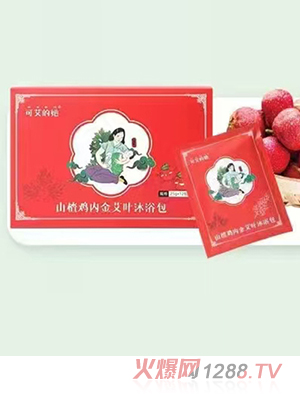 可艾的她山楂鸡内金艾叶沐浴包