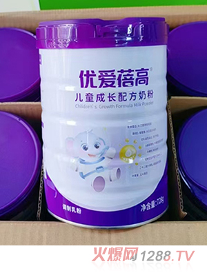 优爱蓓高儿童成长配方奶粉
