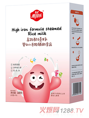 雅因樂(lè)高鐵配方蒸米乳盒裝