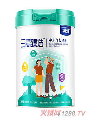 舒怡康三高臻選中老年奶粉