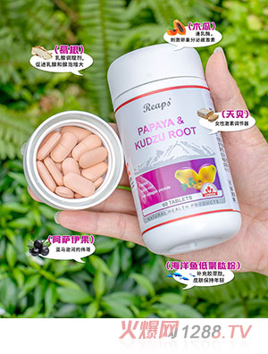 Reaps瑞普斯木瓜葛根復合壓片糖果