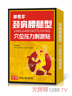 頸肩腰腿型-穴位壓力刺激貼