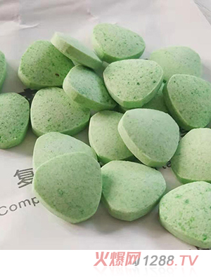 荷葉菊粉壓片糖果