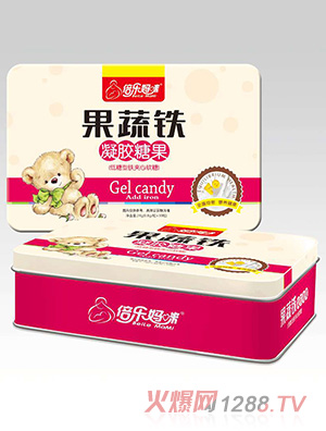 倍樂(lè )媽咪果蔬鐵凝膠糖果