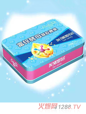 智慧嘉富鋅酵母凝膠糖果