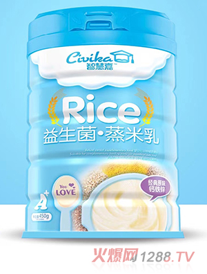 智慧嘉益生菌蒸米乳 經(jīng)典原味鈣鐵鋅